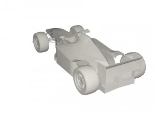 Racing car 3D Model