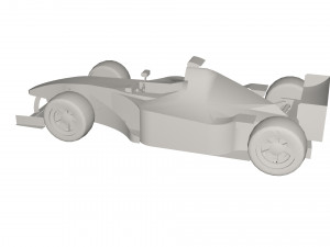 Racing car Model 3D
