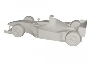 Racing car 3D Model