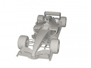 Racing car Modèle 3D