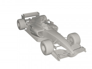 Racing car Modèle 3D