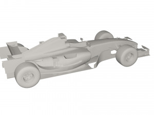 Racing car Modèle 3D