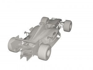 Racing car Modèle 3D