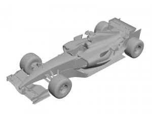 Racing car Modèle 3D