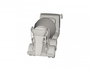 Concrete mixer 3D Model