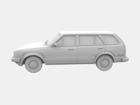 Car concept 3D Model