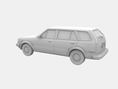 Car concept 3D Model