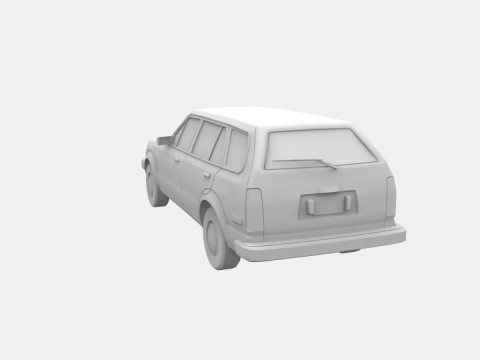 Car concept 3D Model