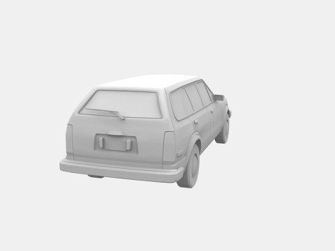 Car concept 3D Model