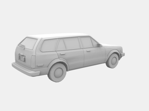 Car concept 3D Model