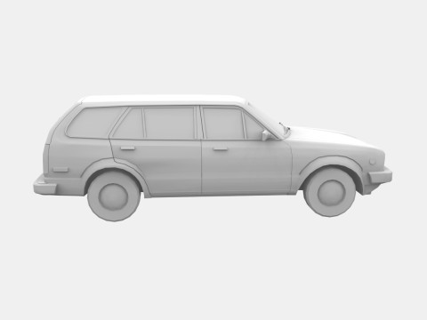 Car concept 3D Model