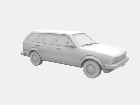 Car concept 3D Model