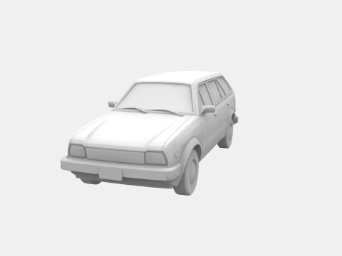 Car concept 3D Model