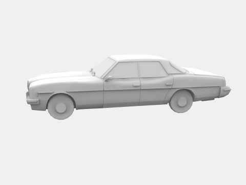 Car concept Modello 3D