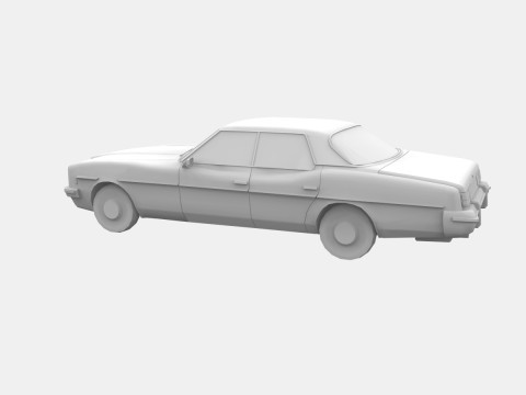 Car concept Modello 3D