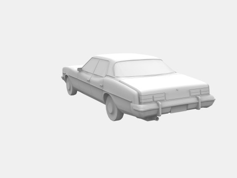 Car concept Modello 3D