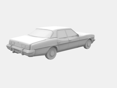 Car concept Modello 3D