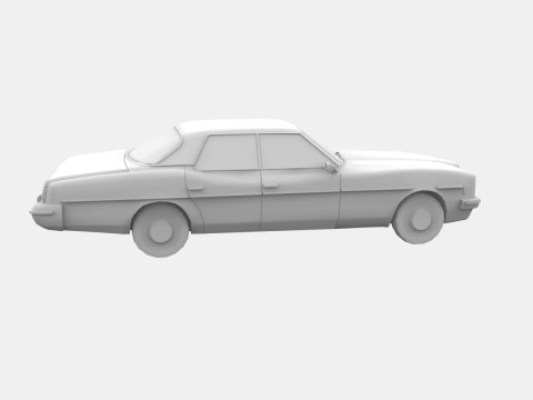 Car concept Modello 3D