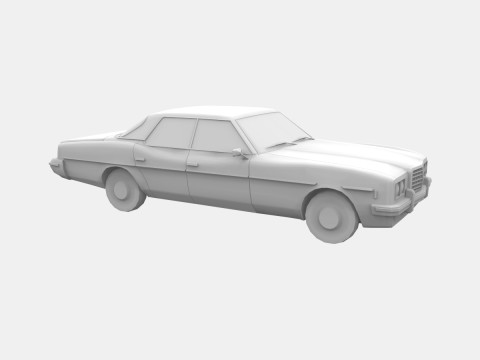 Car concept Modello 3D
