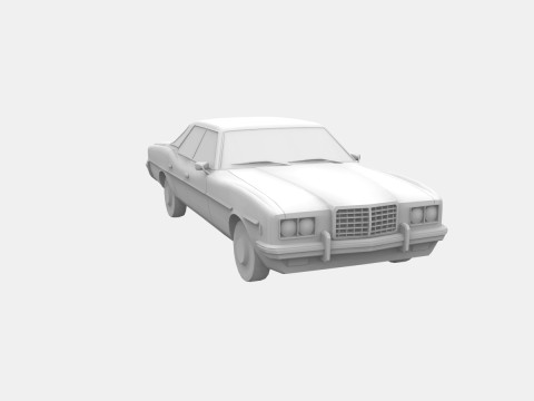 Car concept Modello 3D