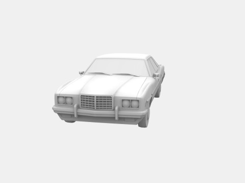 Car concept Modello 3D