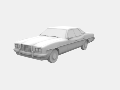 Car concept Modello 3D