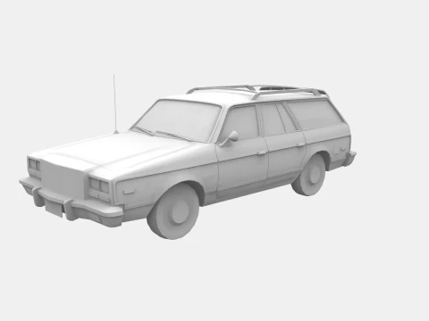 Концепция автомобиля 3D Модель