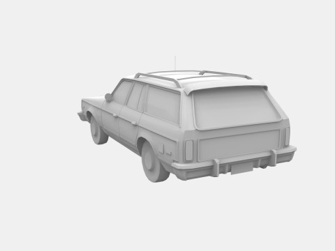 Car concept 3D Model