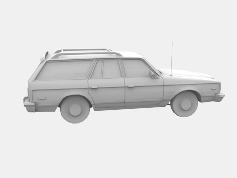 Car concept 3D Model
