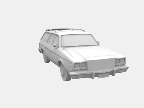 Car concept 3D Model