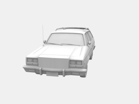 Car concept 3D Model