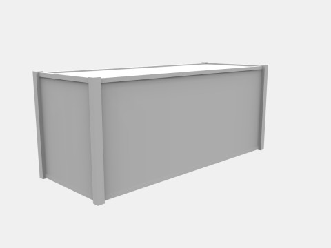 Shipping container Modèle 3D