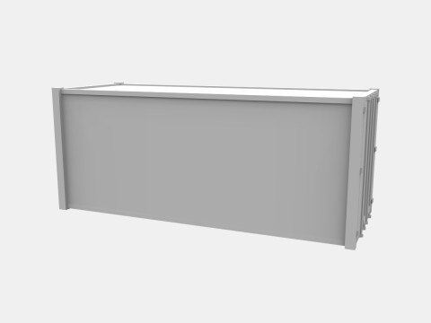 Shipping container Modèle 3D