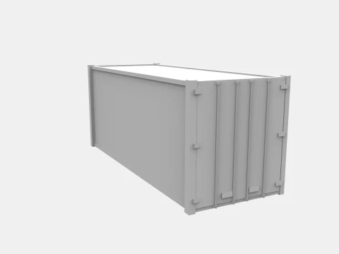 Shipping container 3D Model