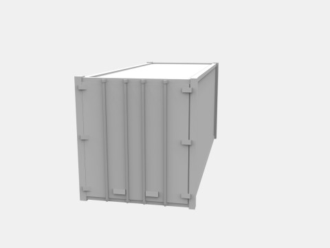 Shipping container Modelo 3D