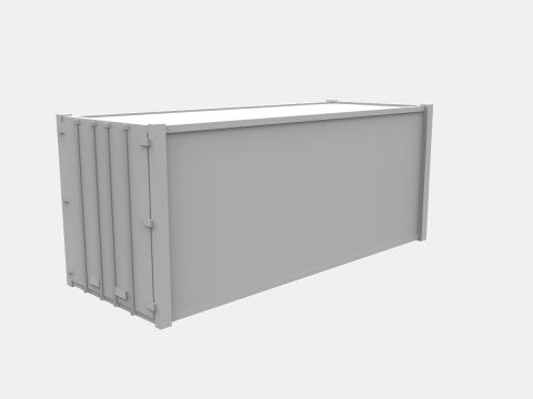 Shipping container Modèle 3D