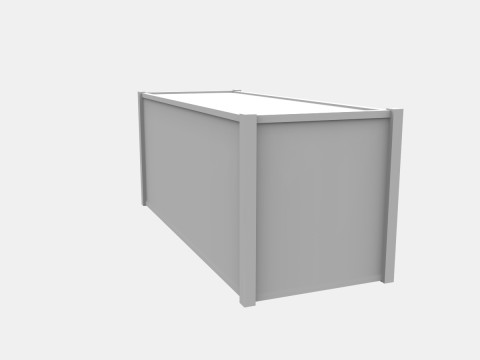 Shipping container Modèle 3D