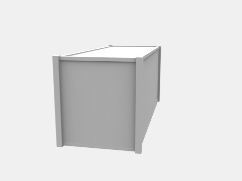 Shipping container Modèle 3D