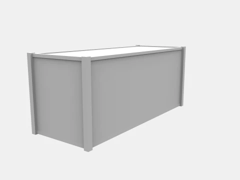 Shipping container 3D Model