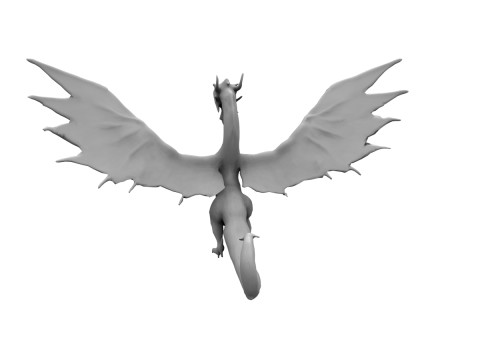 Dragon concept 3D Model