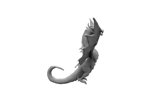 Drachenkonzept 3D Modell