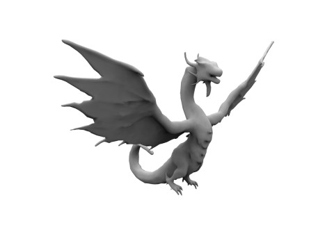 Dragon concept 3D Model