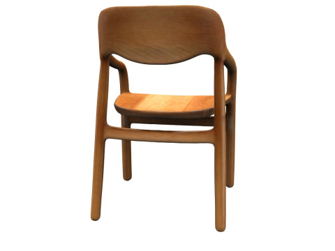 Wooden Elegance chair Model 3D