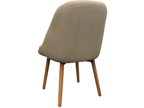Modern fabric chair Model 3D