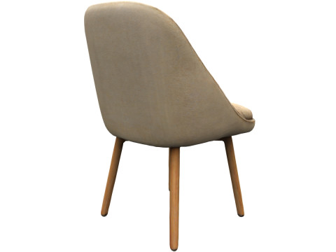 Modern fabric chair Model 3D
