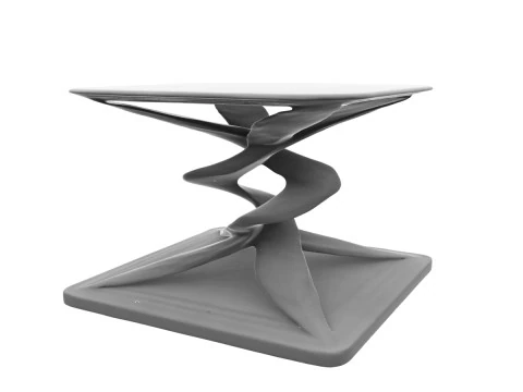 Futuristic table design 3D Model