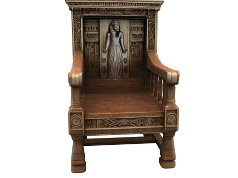 Wooden Throne 3D 모델
