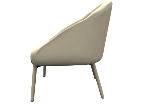 Modern fabric chair 3D 模型