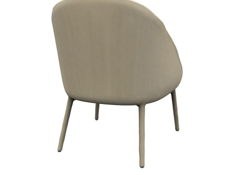 Modern fabric chair 3D 模型