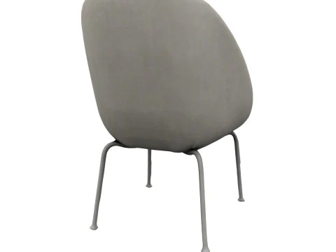 Modern fabric chair 3D Model